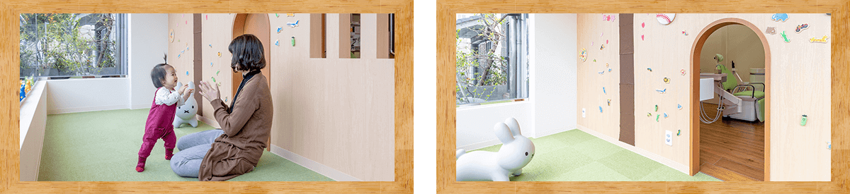 広くて楽しいキッズスペース