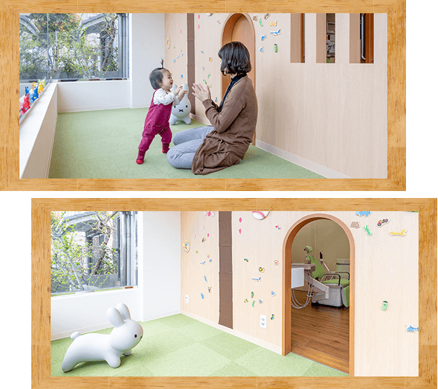 広くて楽しいキッズスペース